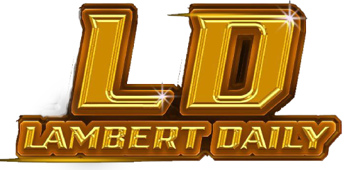 LambertDaily Casino official logo in blue and gold
